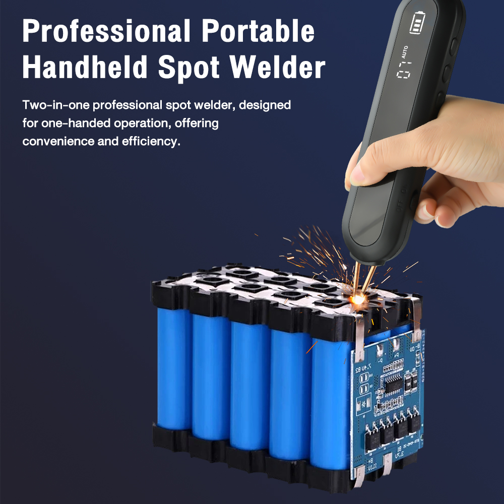 Portable Welding Generator - Handheld Compact Portable Battery Spot Welder