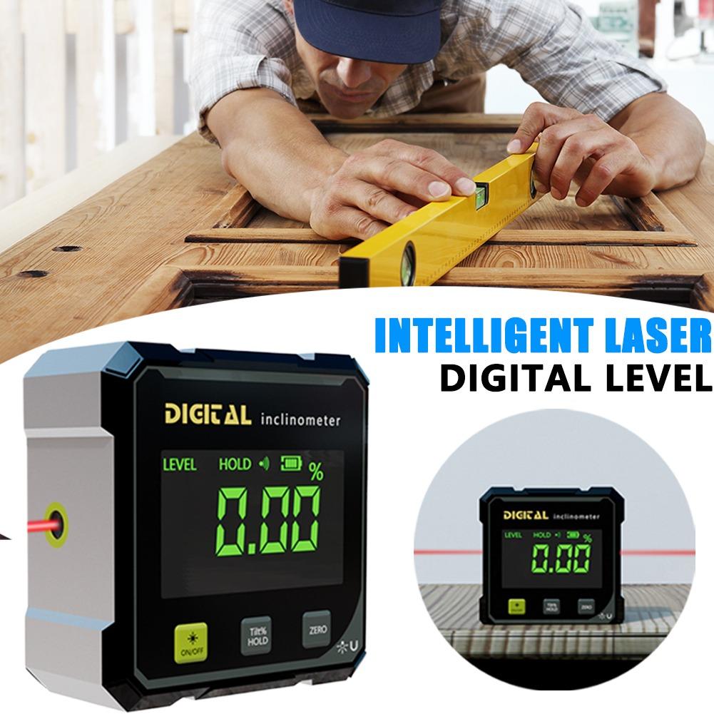 Laser Level Rotary - Smart Laser Digital Inclinometer Level Box