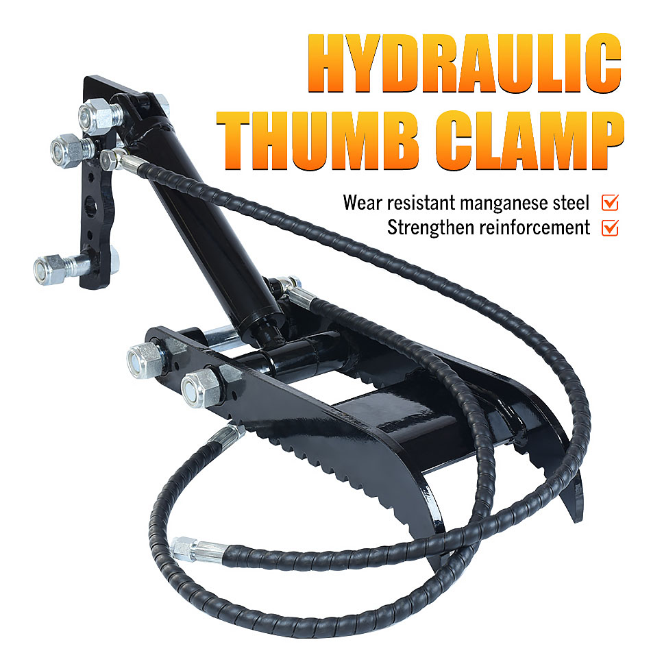 Heavy Equipment Parts - Hydraulic Thumb Clamp For Mini Excavator,