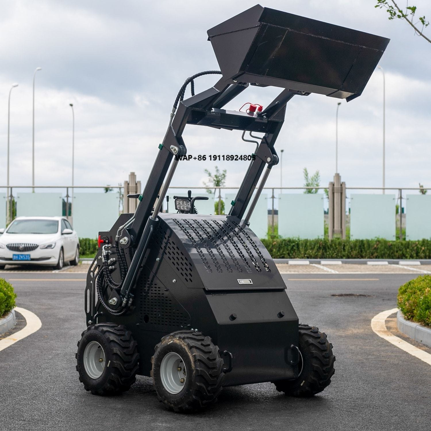 Mini Skid Steer Bucket Mini Wh - đánh giá và giá Wheel Loader