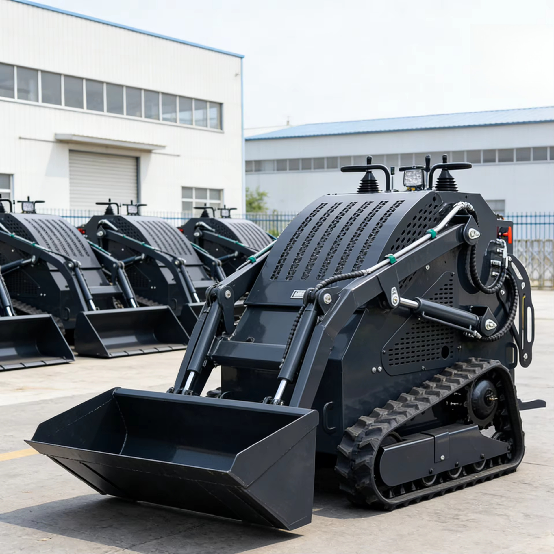 Mini Skid Steer Bucket Mini Wh - đánh giá và giá Wheel Loader