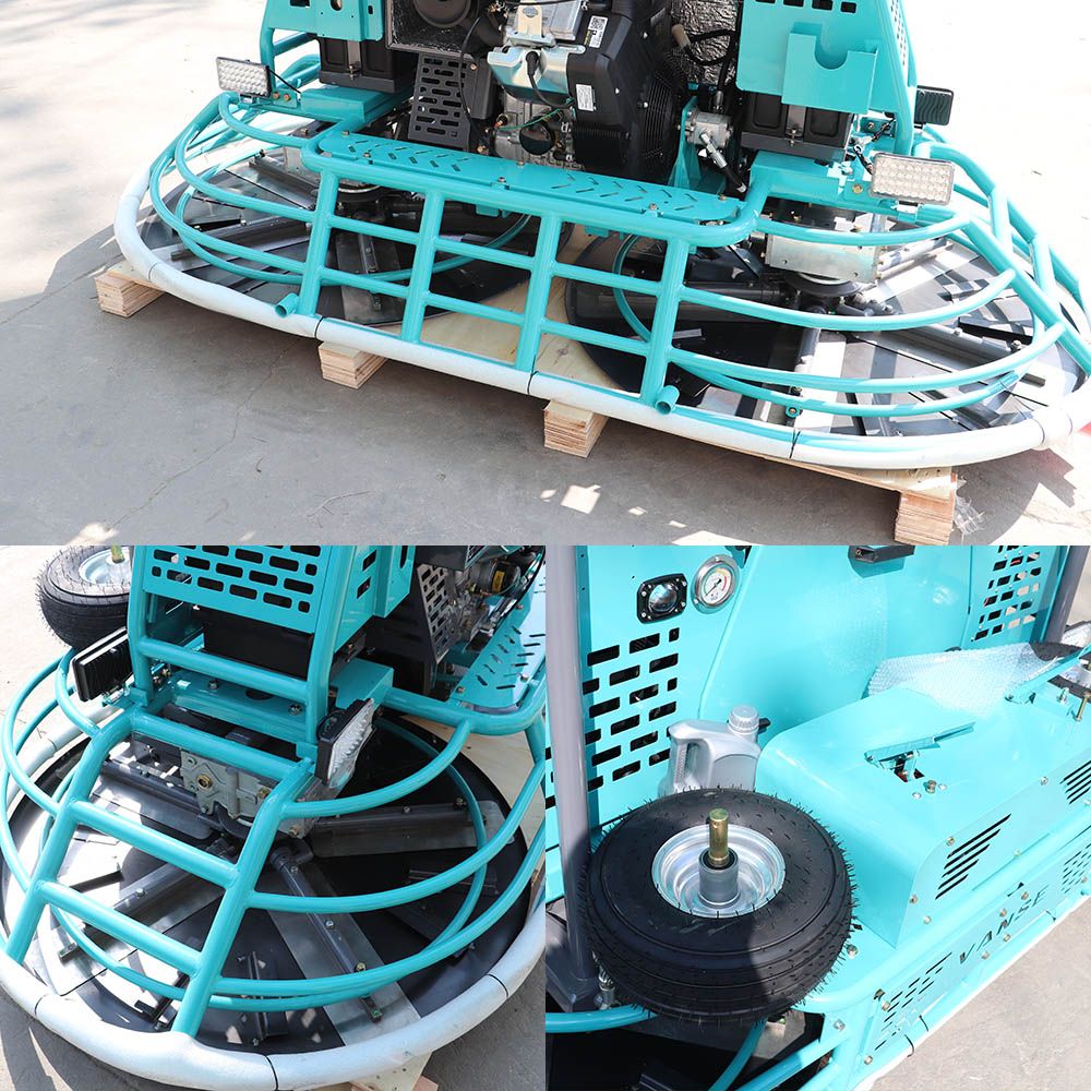 46inch Double Disc Hydraulic R - đánh giá và giá Power Trowel Concrete