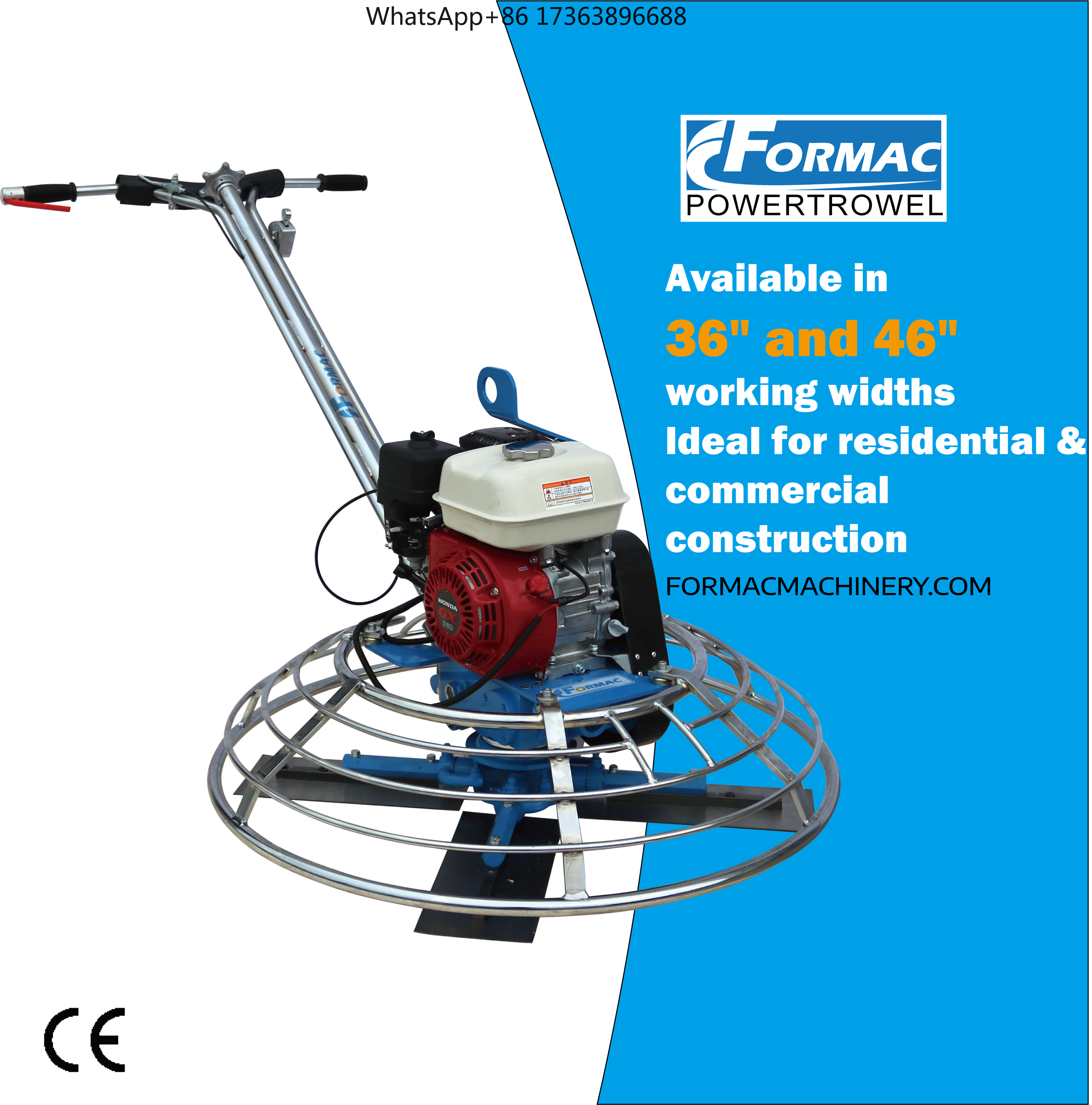 BEST SELLING High Quality  Con - đánh giá và giá Power Trowel Concrete