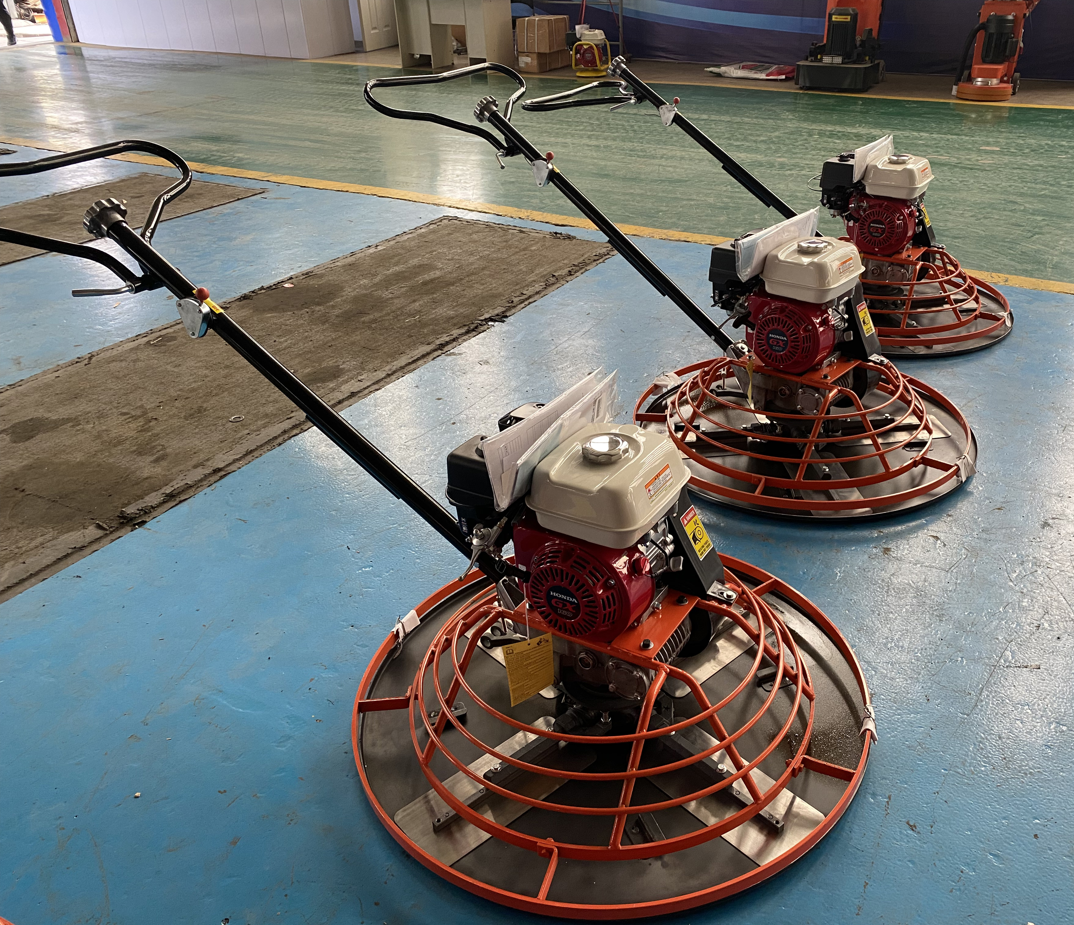 Mini Concrete Finisher Power T - đánh giá và giá Power Trowel Concrete