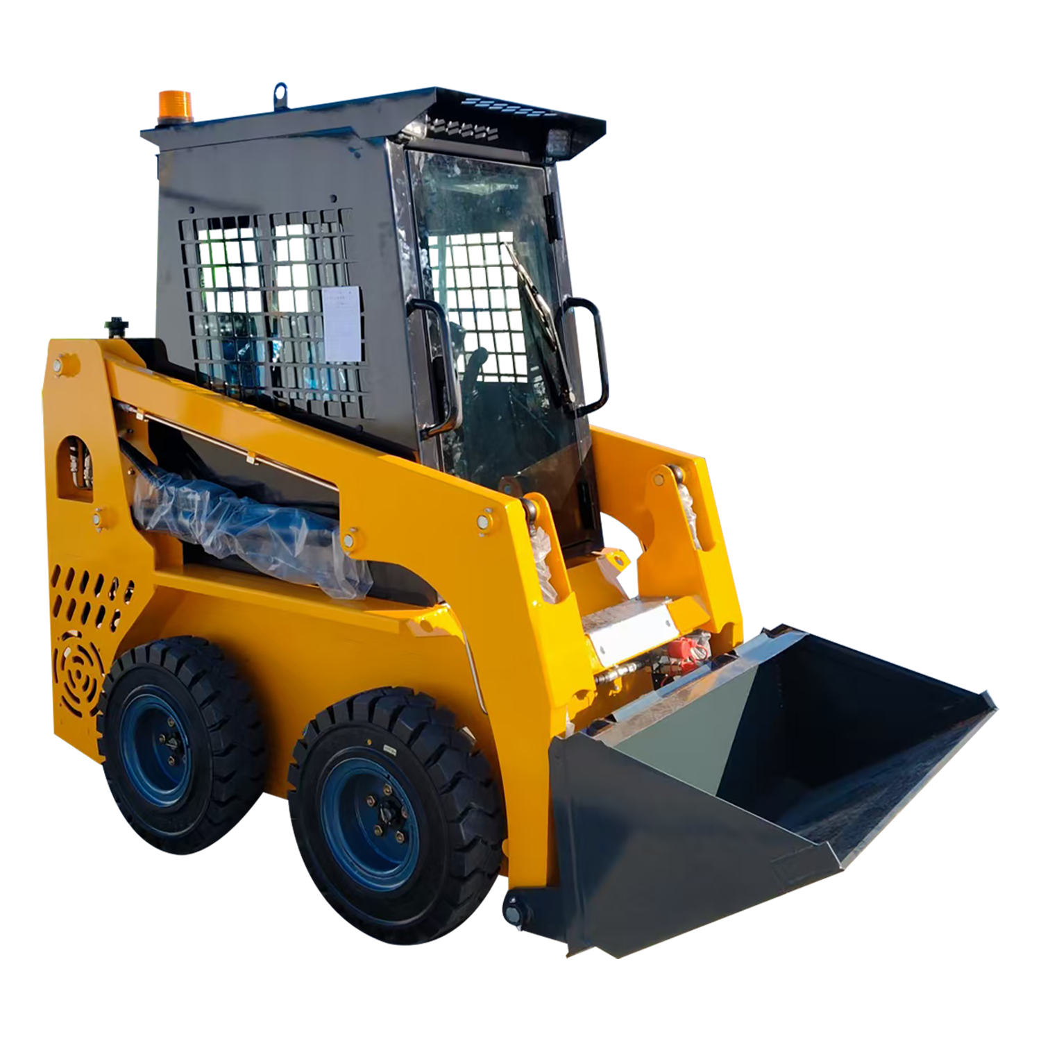 Mini Wheel Skid Steer Loader C - đánh giá và giá Wheel Loader
