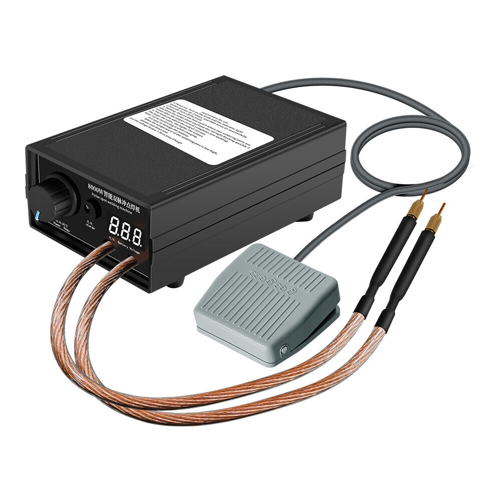 8000W Mini Spot Welder Kit DIY - đánh giá và giá Portable Welding Generator