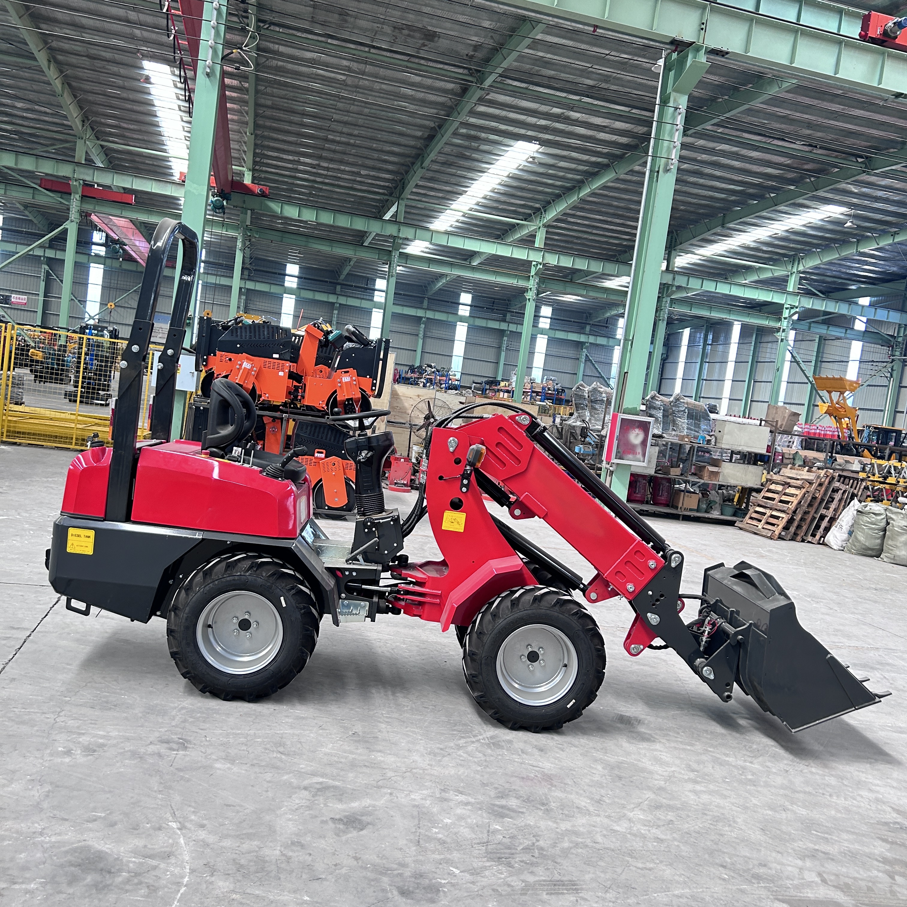 Nicosail Euro 5 Loader Garden  - đánh giá và giá Wheel Loader