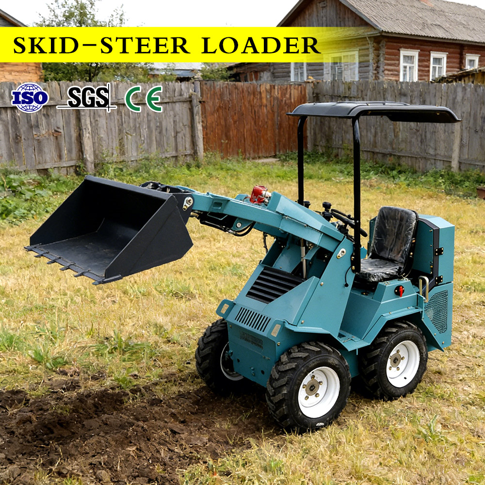 4WD Wheel Skid Steer Loader Co - đánh giá và giá Wheel Loader
