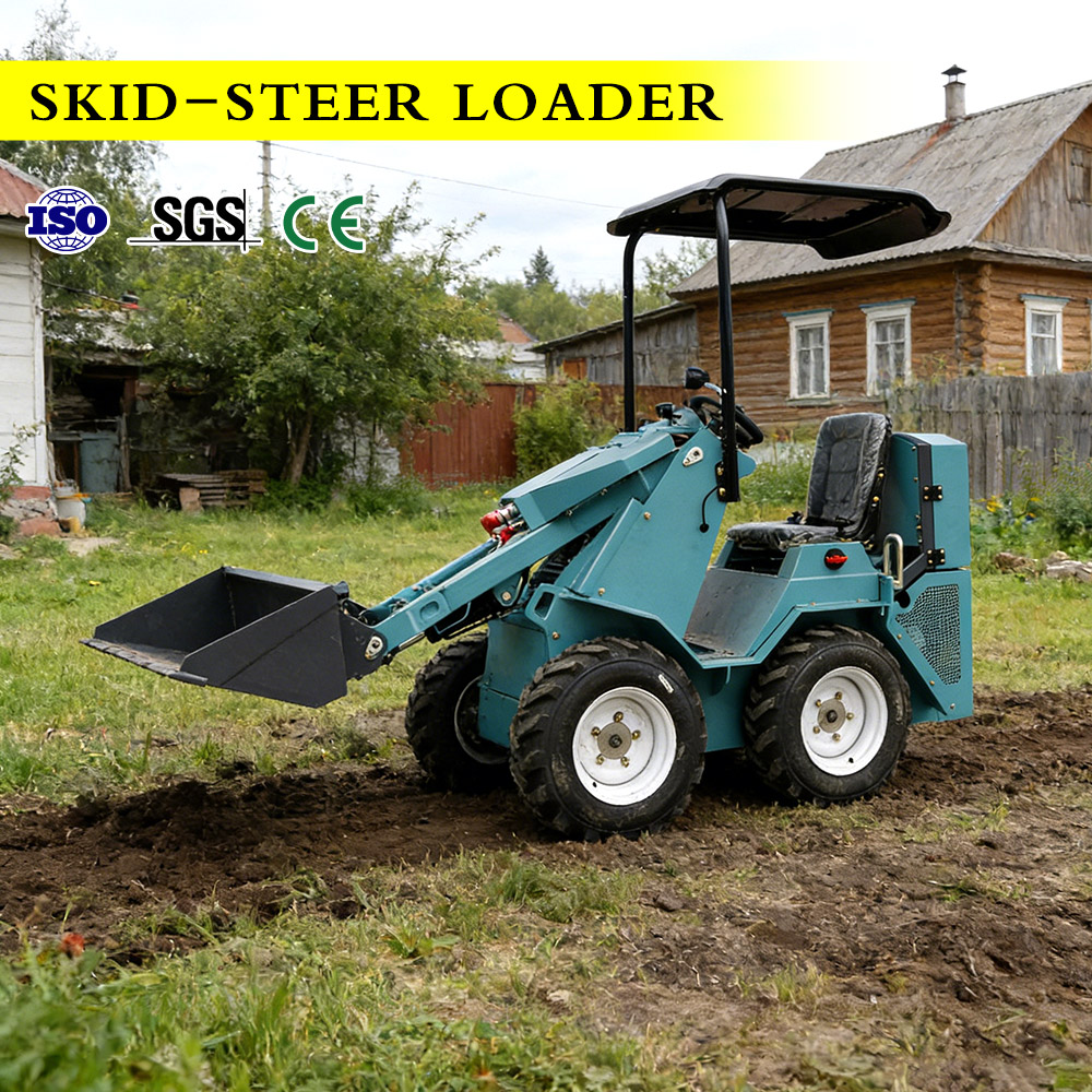 4WD Wheel Skid Steer Loader Co - đánh giá và giá Wheel Loader