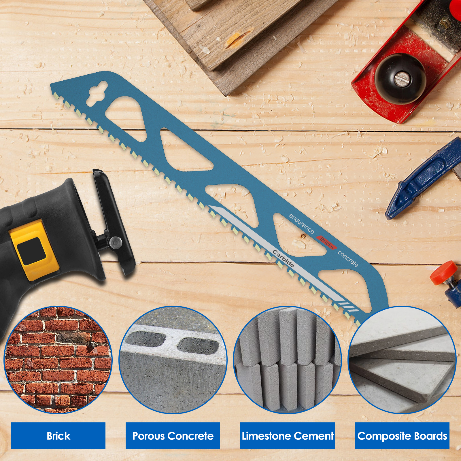 1PC Reciprocating Saw Blade 10 - đánh giá và giá Power Trowel Concrete