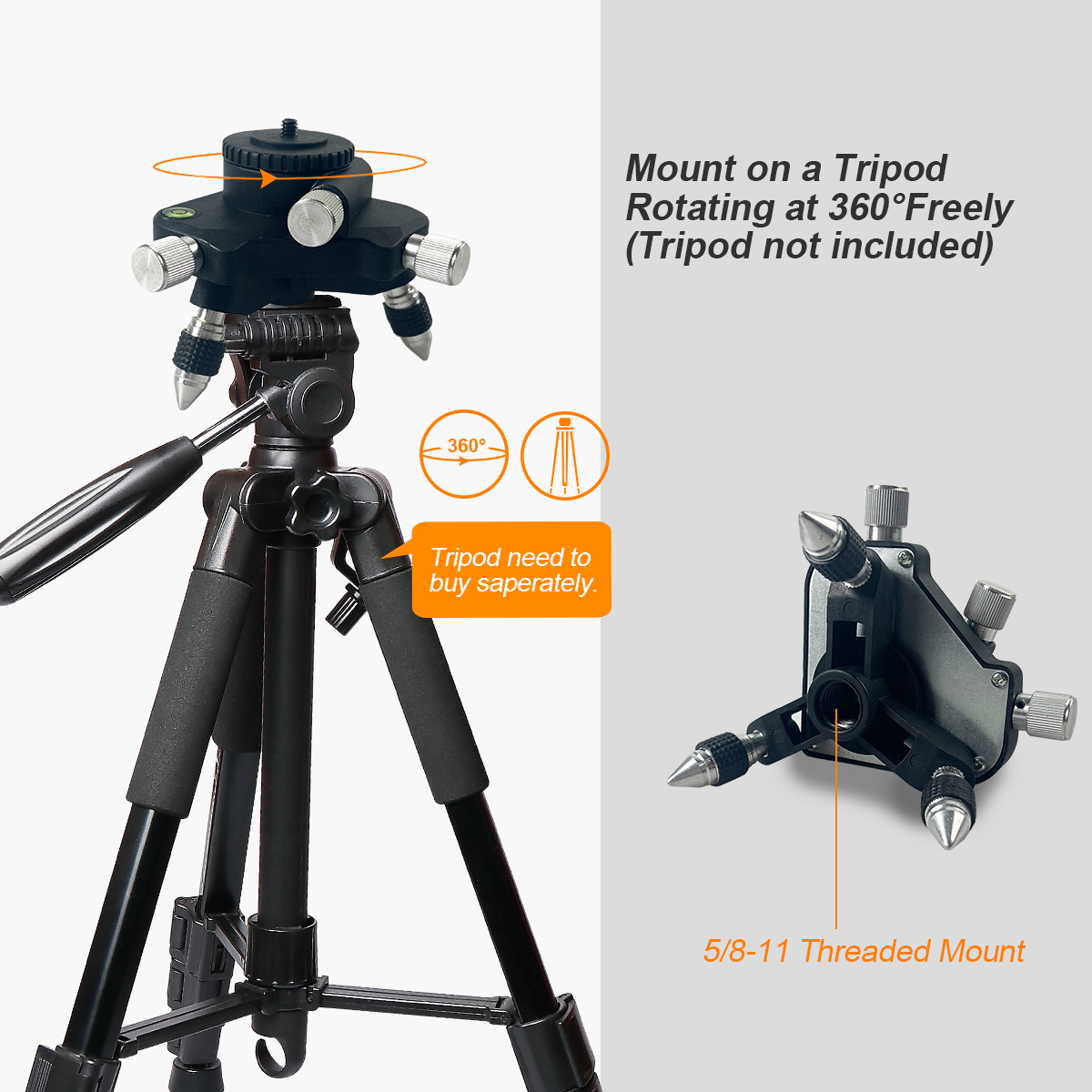 Adjustable Rotation Bracket La - đánh giá và giá Laser Level Rotary