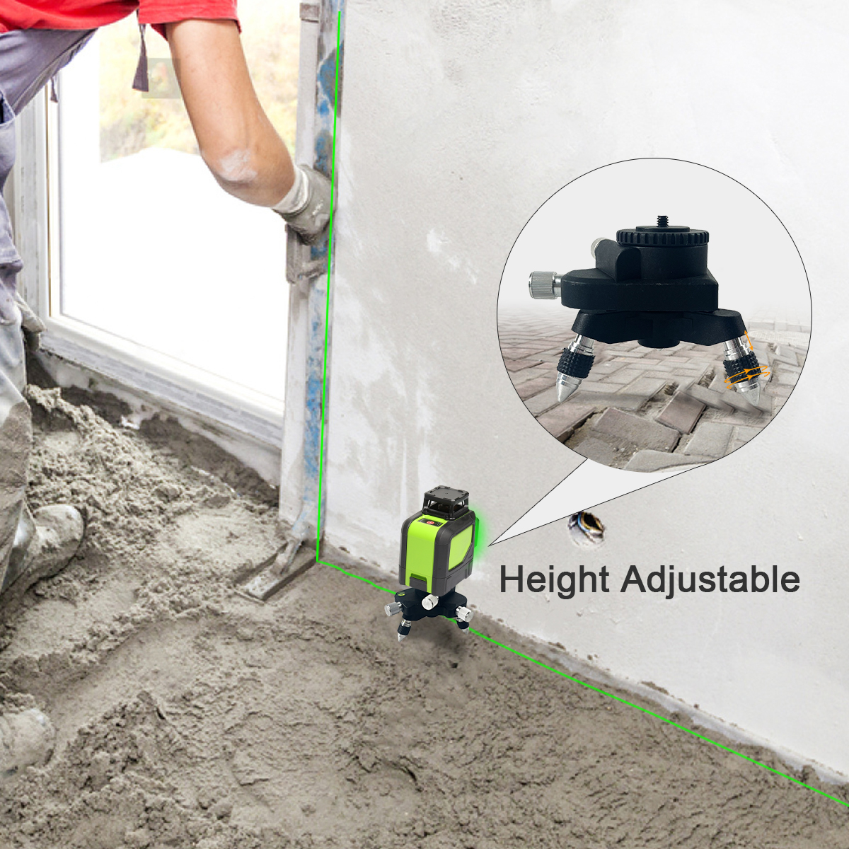 Adjustable Rotation Bracket La - đánh giá và giá Laser Level Rotary