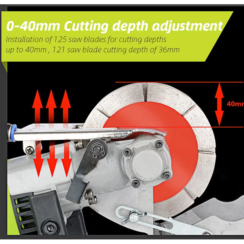 220V Electric Wall Chaser Groo - đánh giá và giá Electric Concrete Cutter