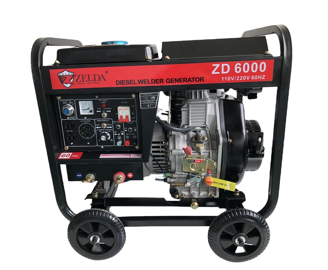 5KW 6.5HP Silent Type Portable - đánh giá và giá Portable Welding Generator
