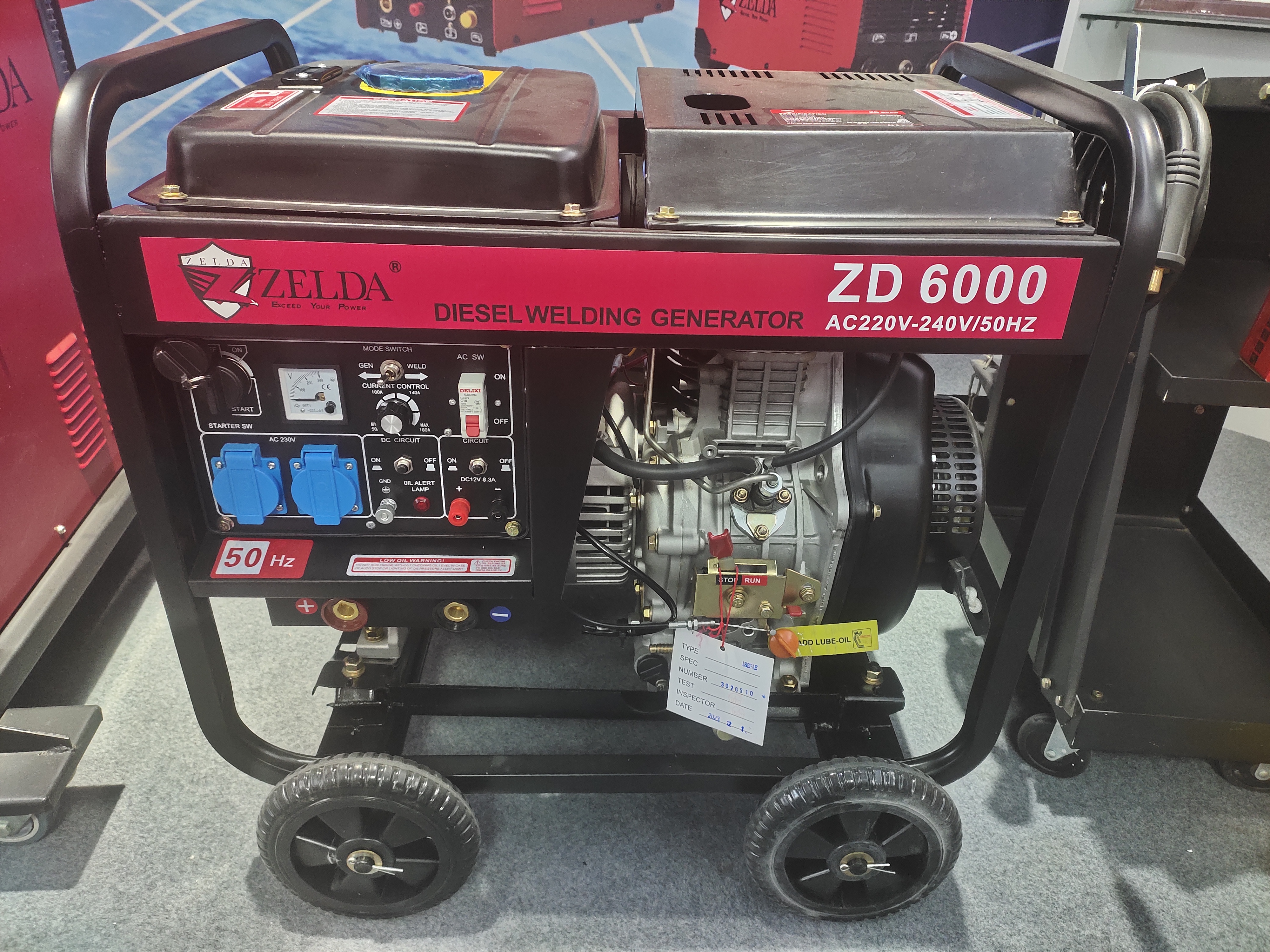 5KW 6.5HP Silent Type Portable - đánh giá và giá Portable Welding Generator