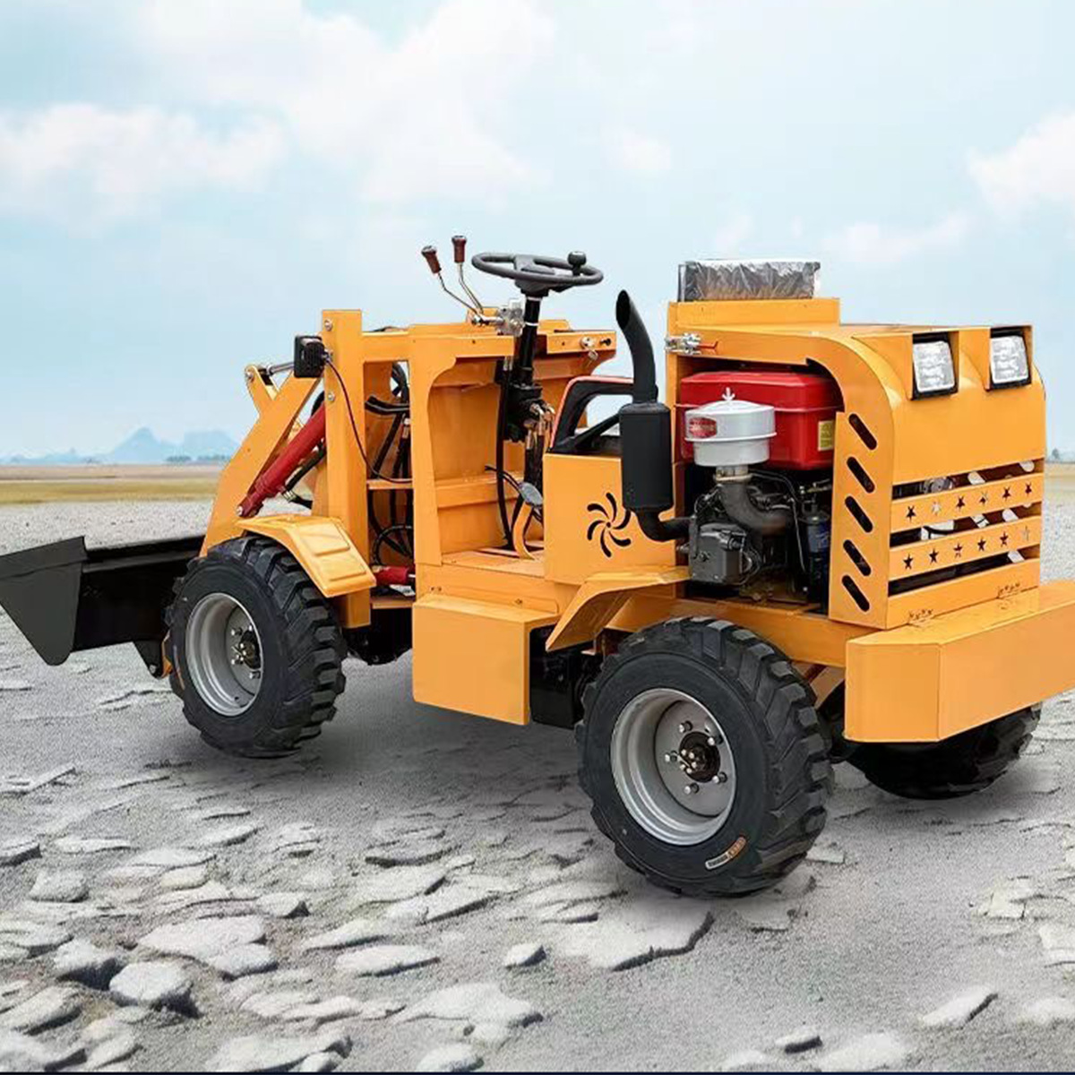 High Efficiency Mini Tractors  - đánh giá và giá Wheel Loader