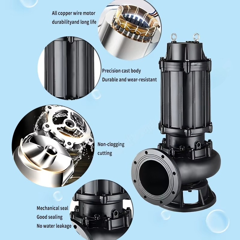 Centrifugal Dewatering for Dir - đánh giá và giá Submersible Pump Sewage