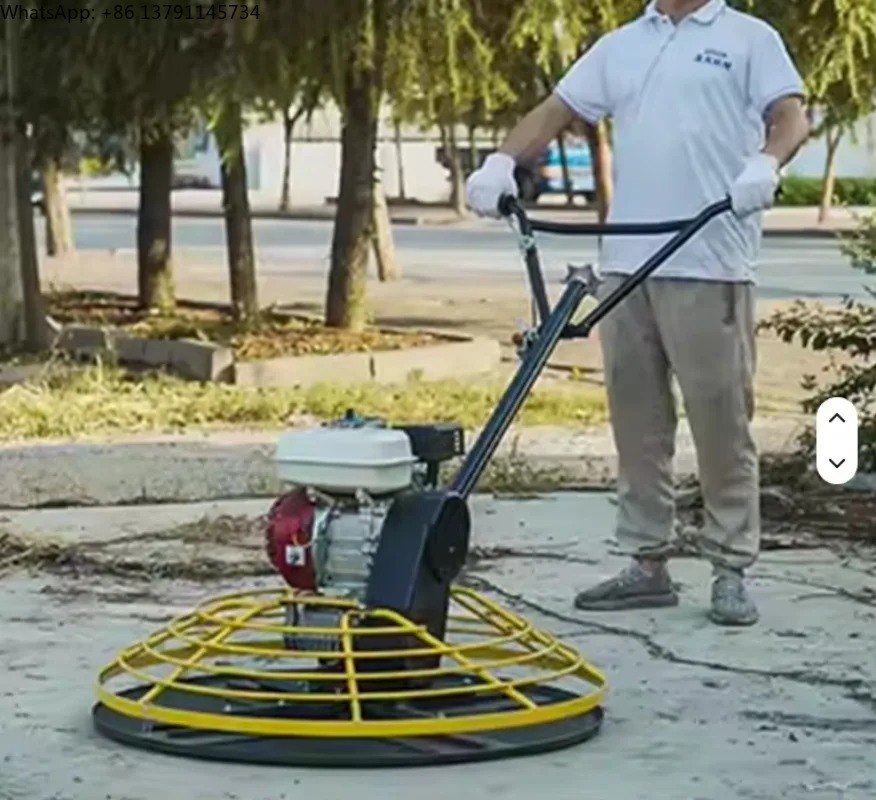 Hand-Pushed Concrete Helicopte - đánh giá và giá Power Trowel Concrete