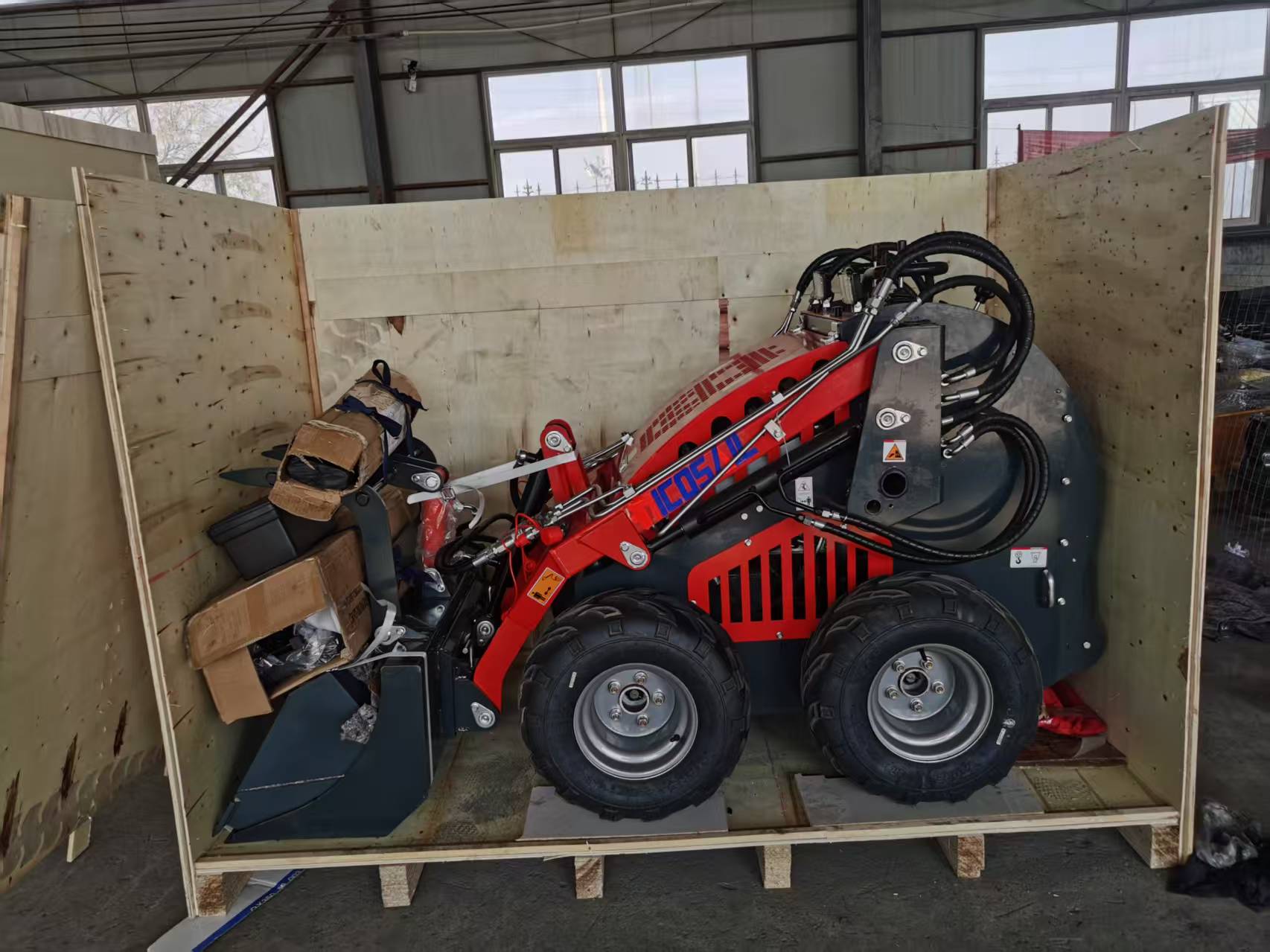 380E skid steer loader four-wh - đánh giá và giá Wheel Loader