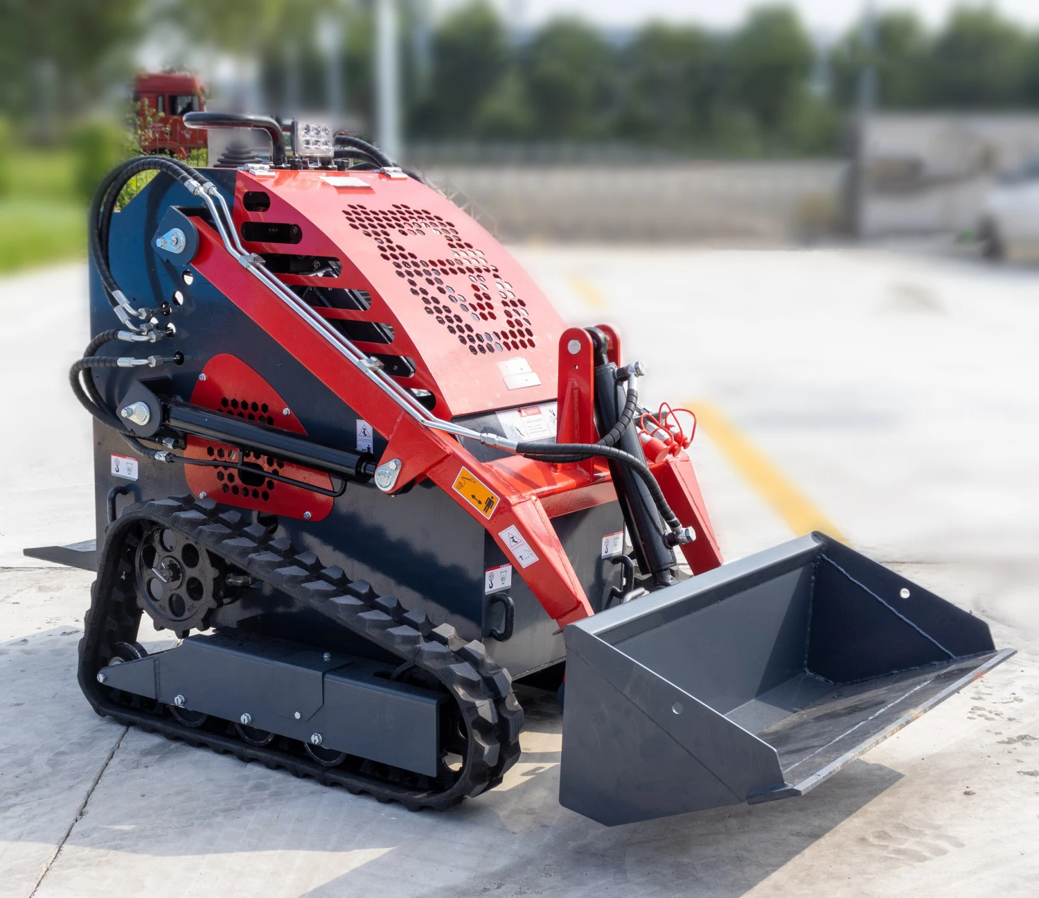 380E skid steer loader four-wh - đánh giá và giá Wheel Loader